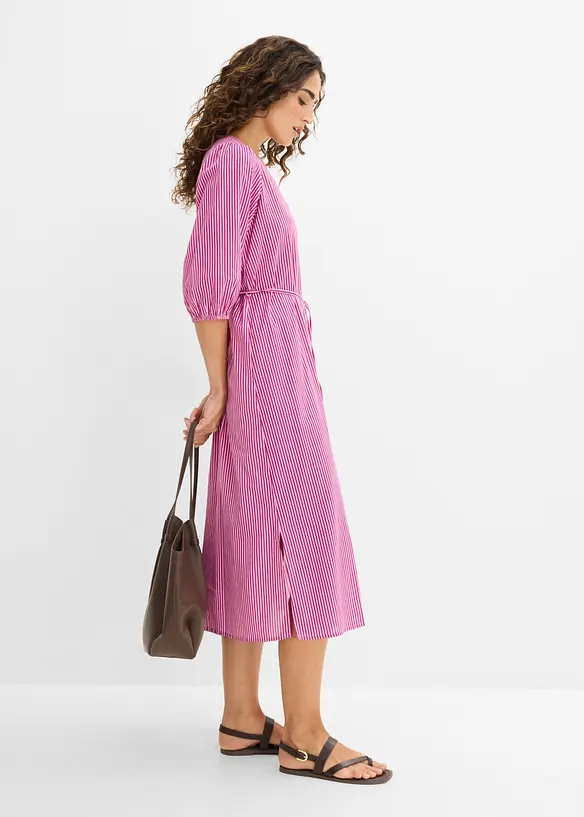 Robe midi 100% coton, bonprix
