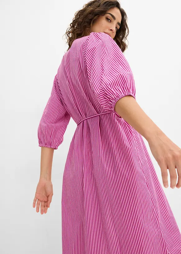 Robe midi 100% coton, bonprix