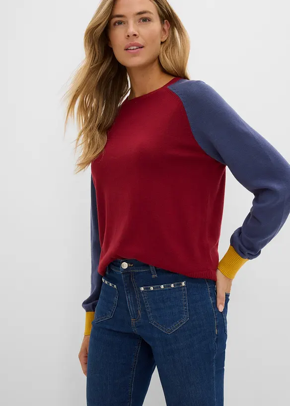 Bootcut-Jeans, Mid Waist, bonprix