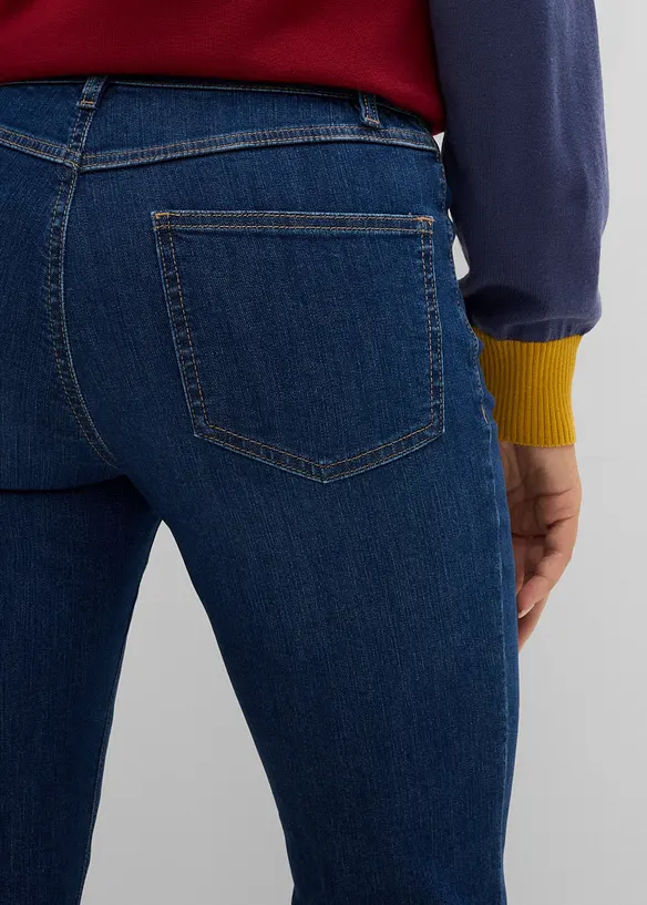 Bootcut-Jeans, Mid Waist, bonprix