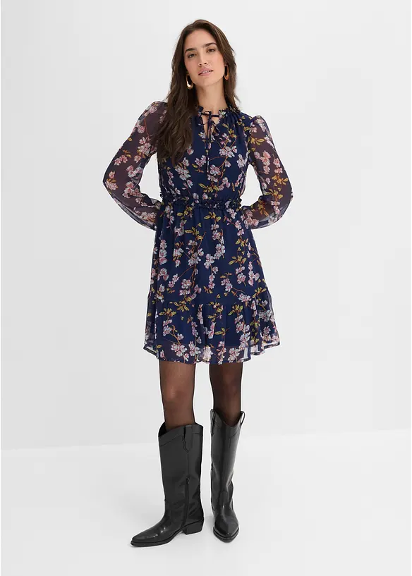Chiffonkleid, bonprix