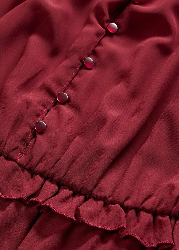 Chiffonkleid mit ausgestelltem Rock, bonprix