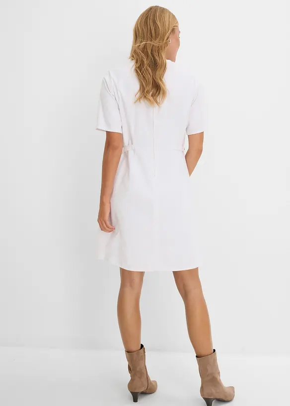 Robe en denim de coton extensible, bonprix