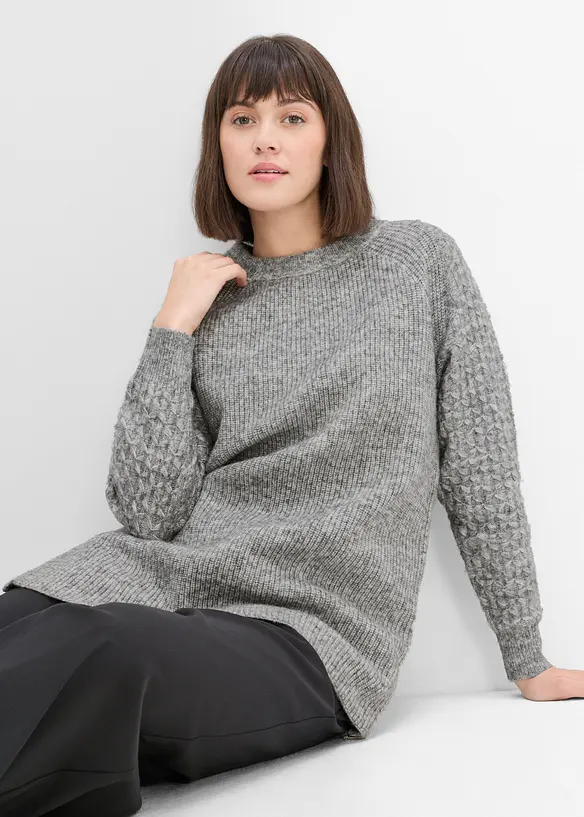 Warmer 2-in-1 Umstands- und Stillpullover, bonprix
