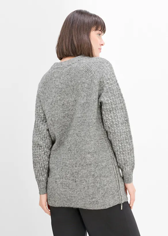 Warmer 2-in-1 Umstands- und Stillpullover, bonprix
