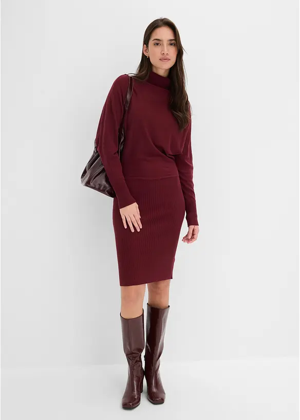 Robe en maille, bonprix