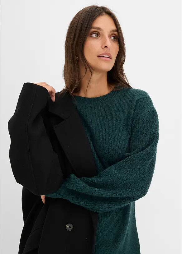 Robe en maille, bonprix