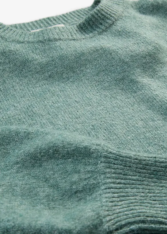 Pull &agrave; manches ballon, bonprix