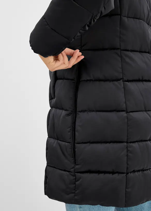 Doudoune de grossesse 3en1 avec empi&egrave;cement de portage et col peluche amovible, bonprix