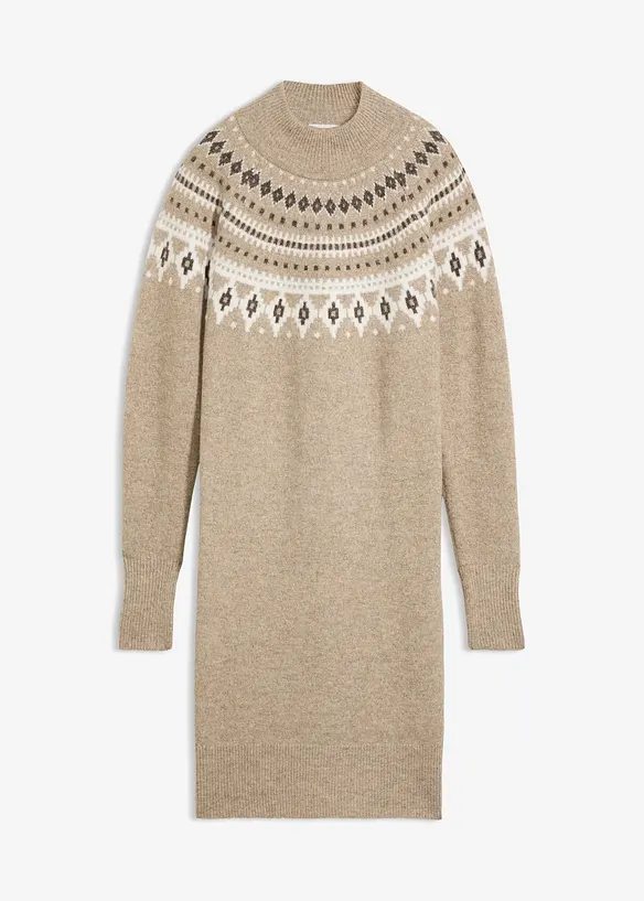 Norweger-Strickkleid, bonprix