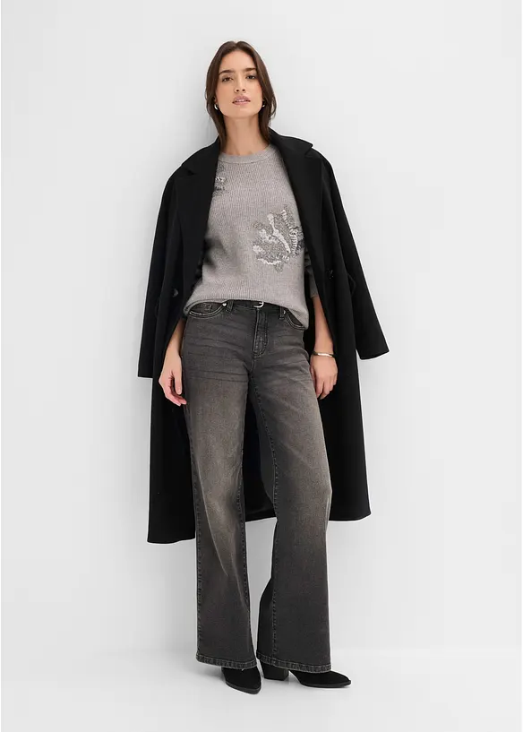 Pull avec application, bonprix