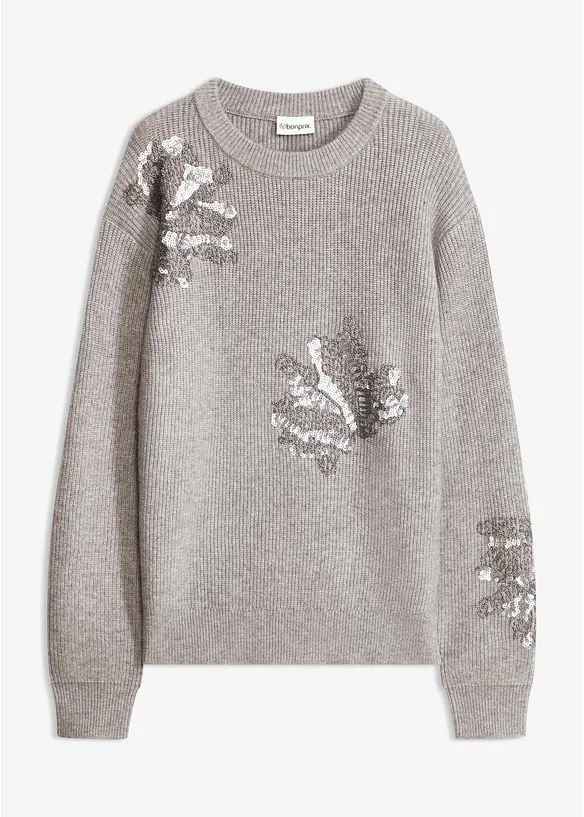 Pull avec application, bonprix