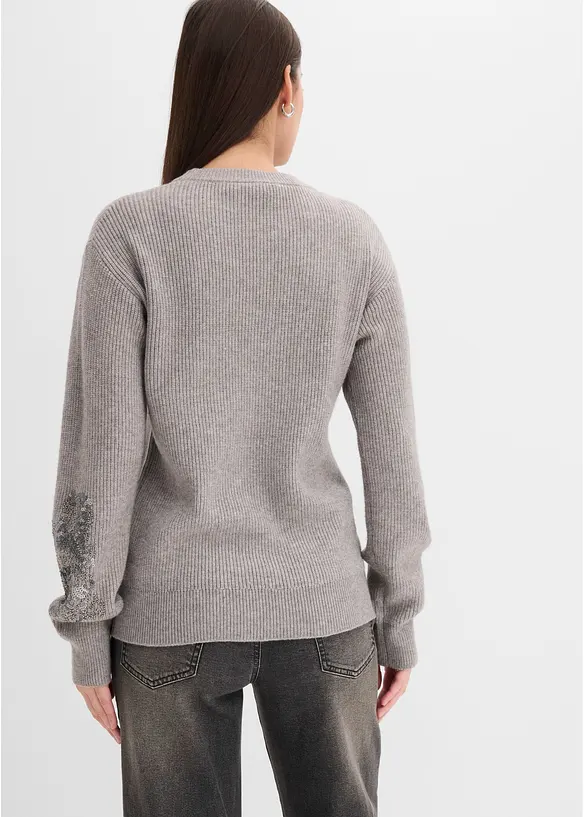 Pull avec application, bonprix