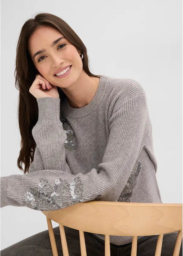 Pull avec application, bonprix