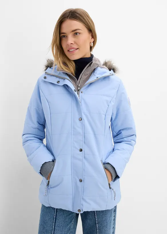 Winterjacke in 2-in1 Optik, bonprix