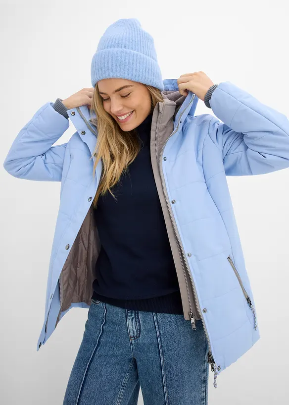 Winterjacke in 2-in1 Optik, bonprix