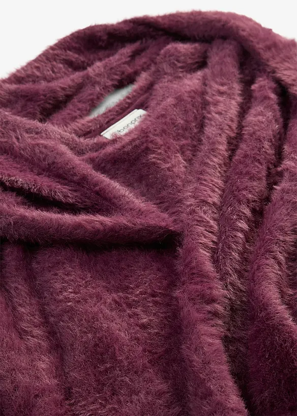 Oversize-Pullover mit Schal, bonprix