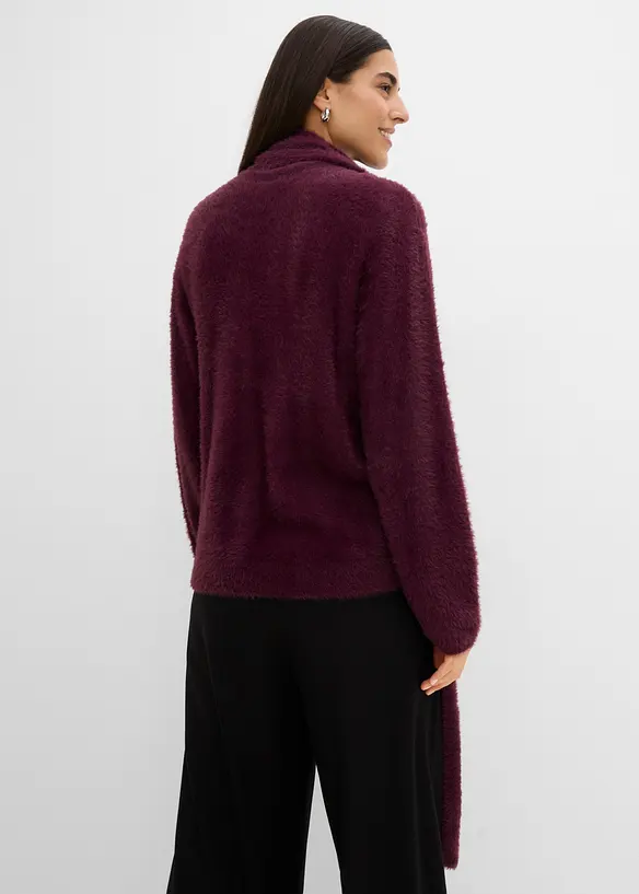 Oversize-Pullover mit Schal, bonprix