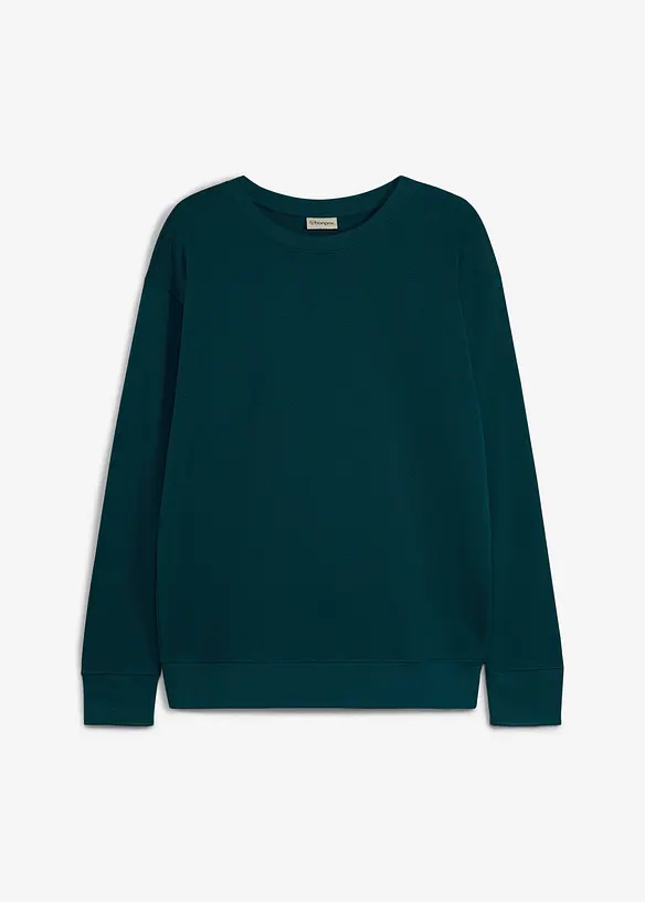 Sweat oversize 100% coton, bonprix