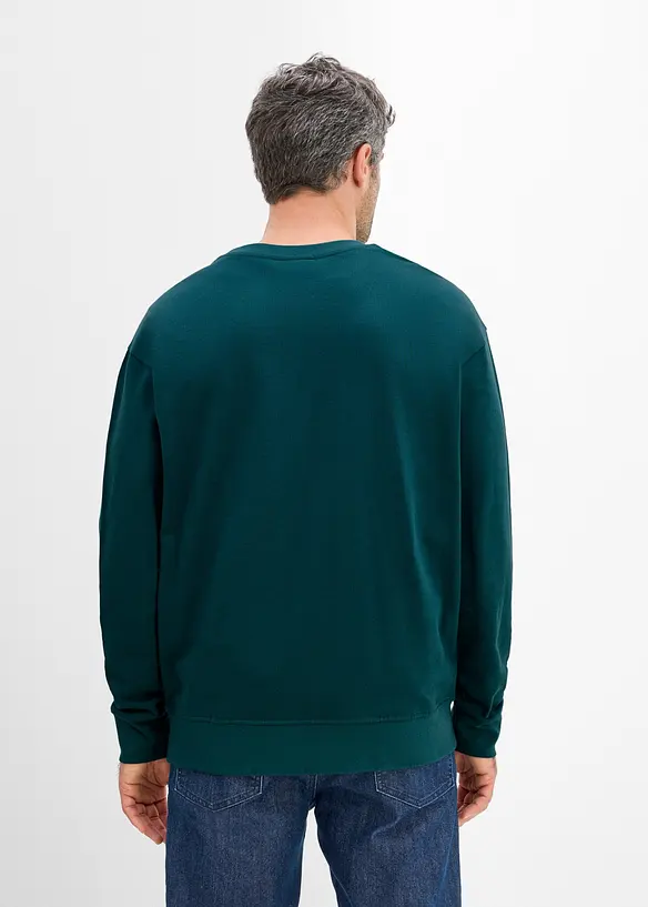 Sweat oversize 100% coton, bonprix