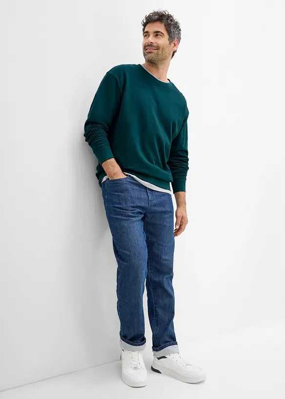 Sweat oversize 100% coton, bonprix