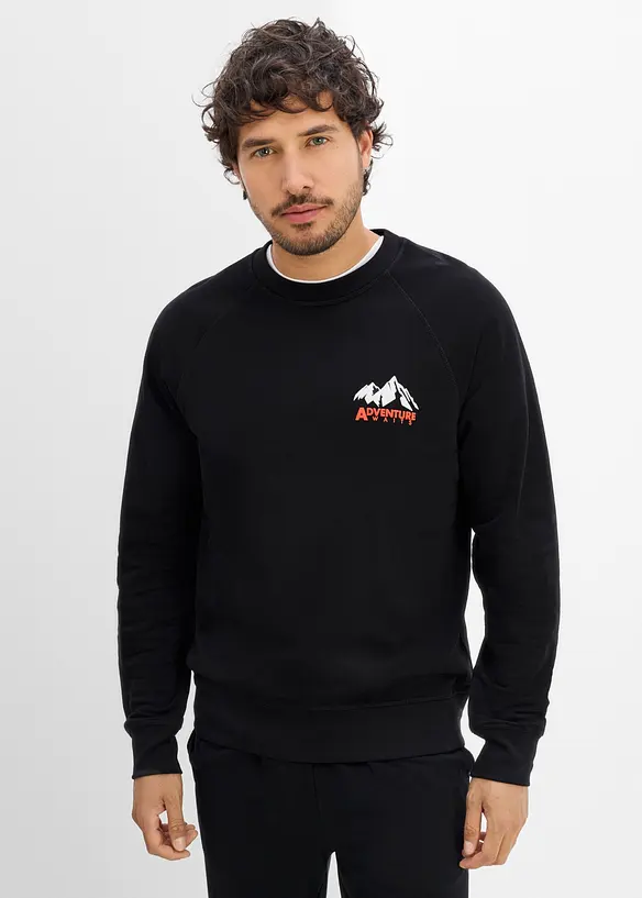 Sweat 100% coton, bonprix