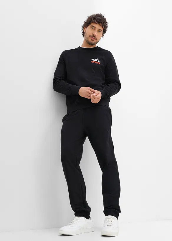 Pantalon de jogging 100% coton, bonprix