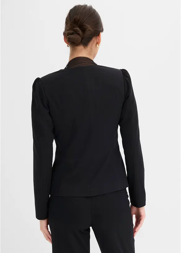 Blazer &agrave; bouton d&eacute;coratif, bonprix