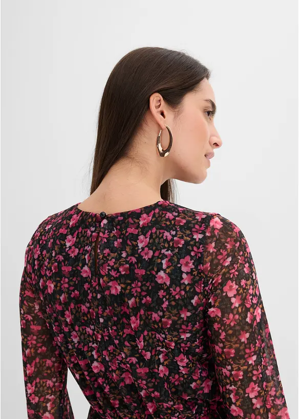 Robe courte en jersey &agrave; manches longues, bonprix