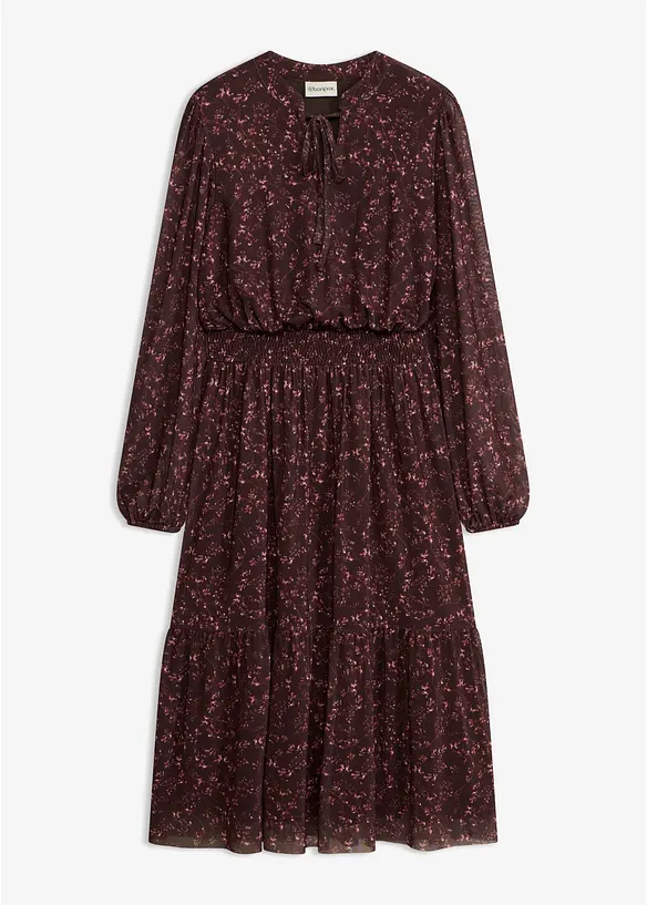 Jerseykleid mit Rundhals, bonprix