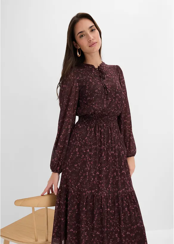 Jerseykleid mit Rundhals, bonprix