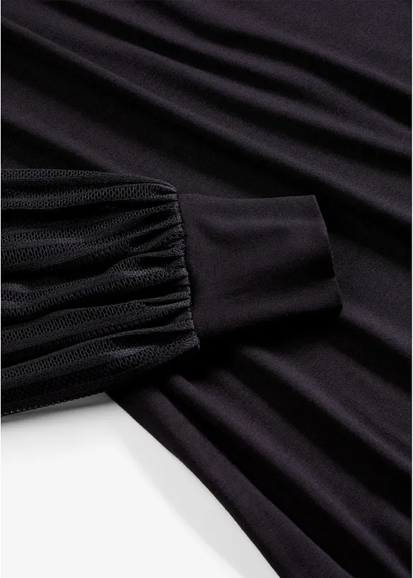 Bequem geschnittenes Jerseykleid, bonprix