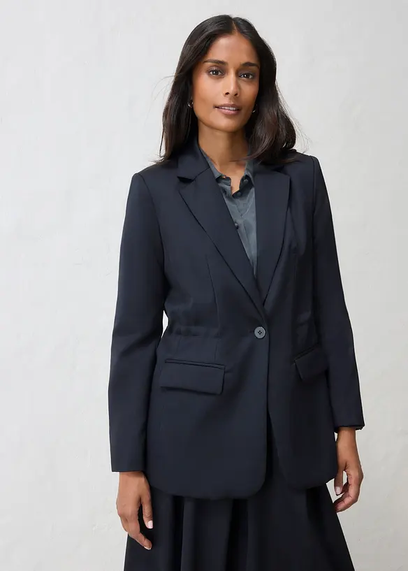 Blazer en laine majoritaire, bonprix