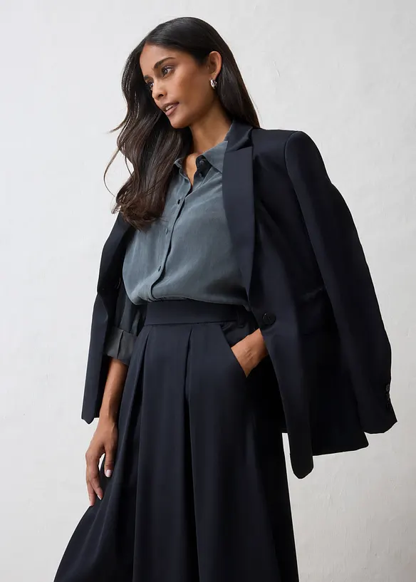 Blazer en laine majoritaire, bonprix