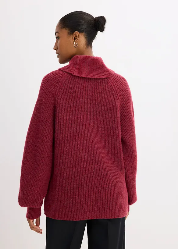 Pull doux en laine majoritaire, bonprix