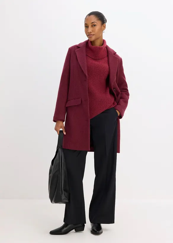 Pull doux en laine majoritaire, bonprix