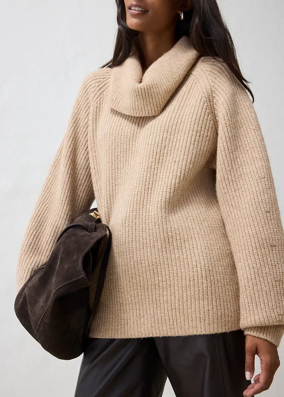 Pullover aus weichem Woll-Mix, bonprix