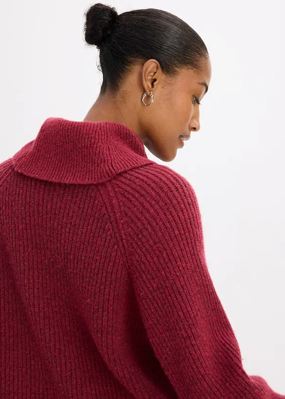 Pull doux en laine majoritaire, bonprix