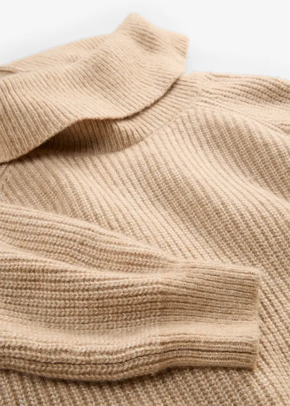 Pullover aus weichem Woll-Mix, bonprix