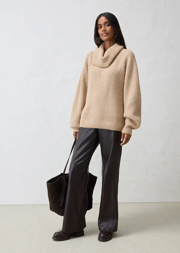 Pullover aus weichem Woll-Mix, bonprix