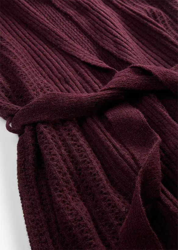 Gilet sans manches en douce maille ajour&eacute;e, bonprix
