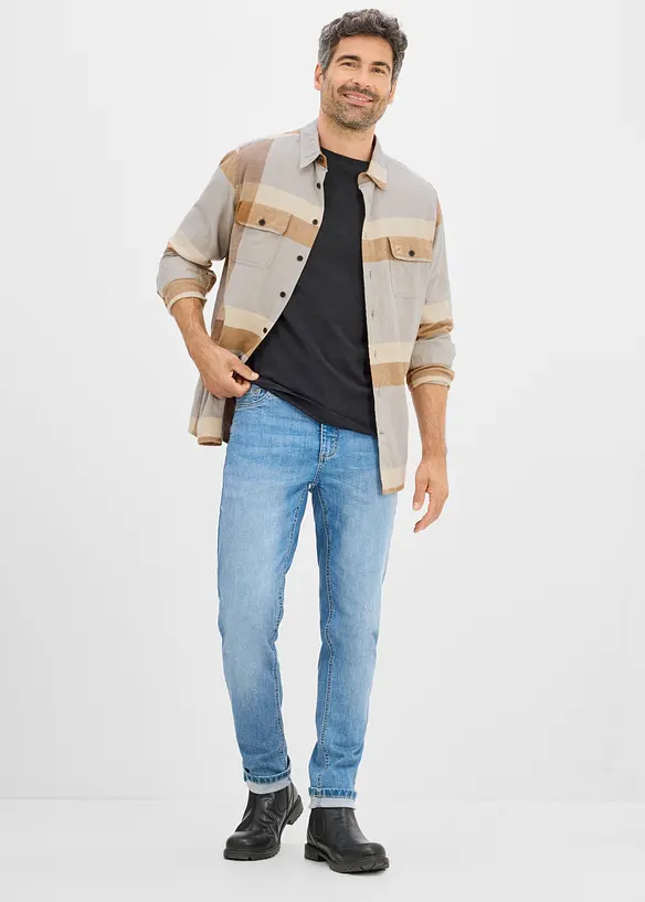 Chemise en flanelle 100% coton, bonprix