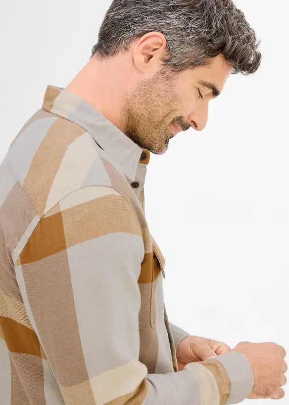 Chemise en flanelle 100% coton, bonprix