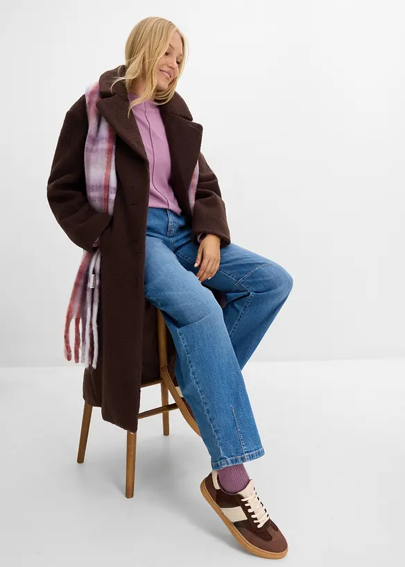 Barrel-Jeans Mid Waist, bonprix
