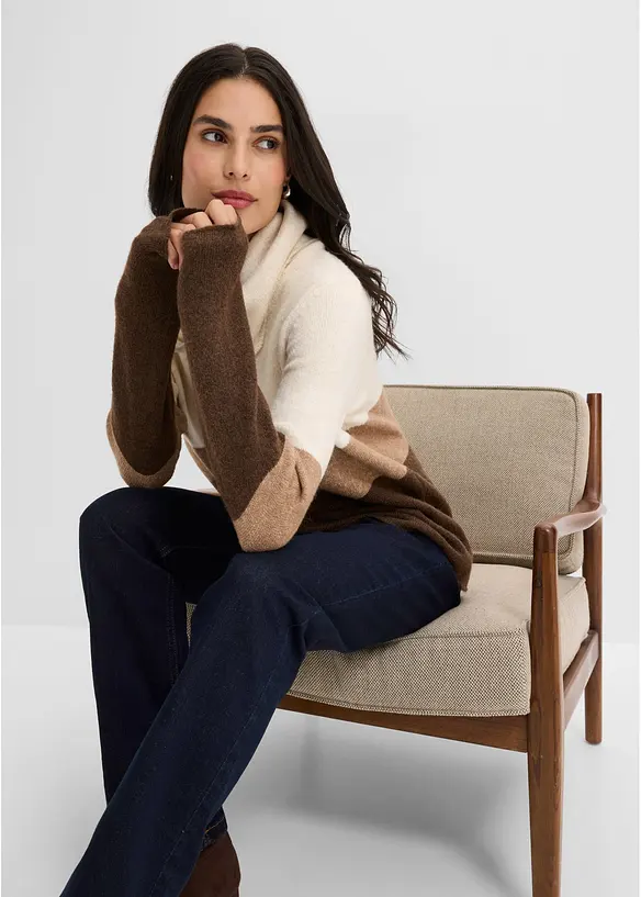 Rollkragenpullover, bonprix
