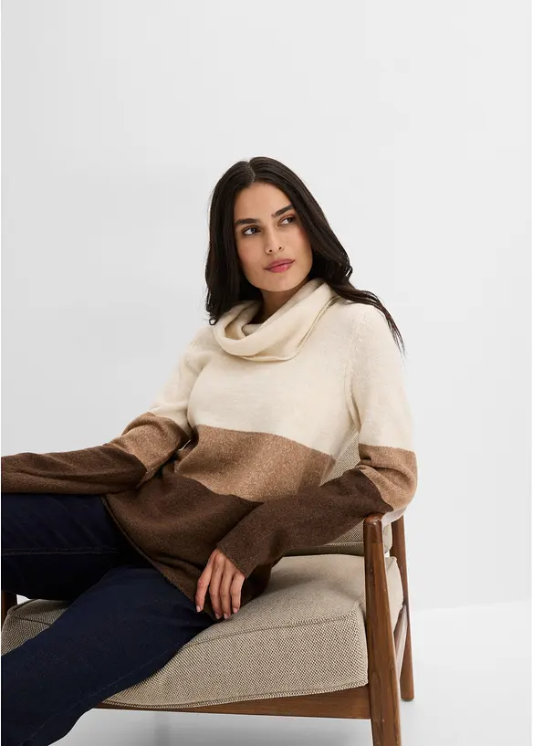 Rollkragenpullover, bonprix