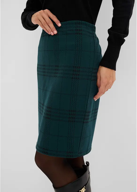 Mini-jupe en tartan, bonprix