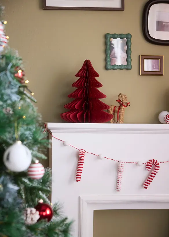 Objet d&eacute;co guirlande de sucres d&rsquo;orge, bonprix