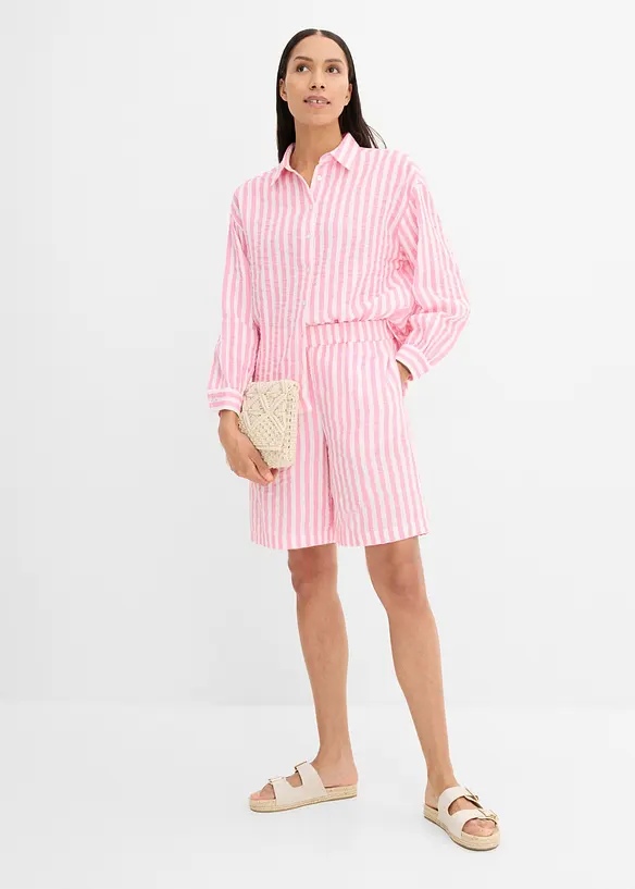 Musselin-Shorts aus reiner Baumwolle, bonprix
