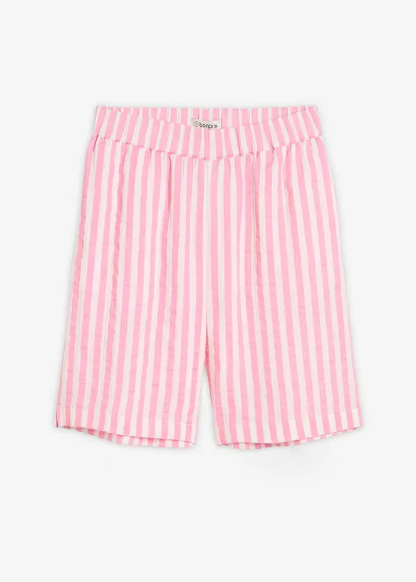 Musselin-Shorts aus reiner Baumwolle, bonprix